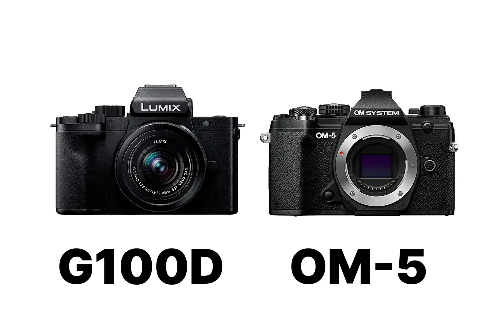 サポート付き！OLYMPUSとPanasonicカメラをお持ちの方におすすめ！ Panasonic LUMIX G100DとOM SYSTEM OM-5を比較 軽さ・手ブレ補正・動画